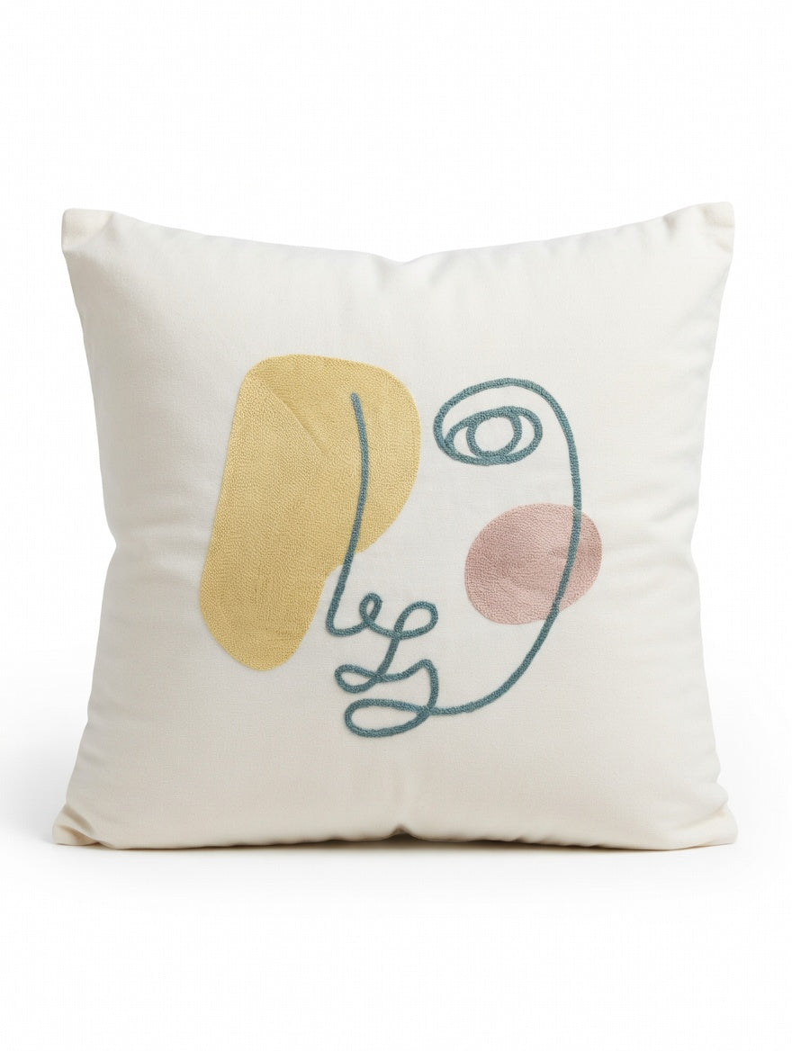 Abstract Face Pillowcase