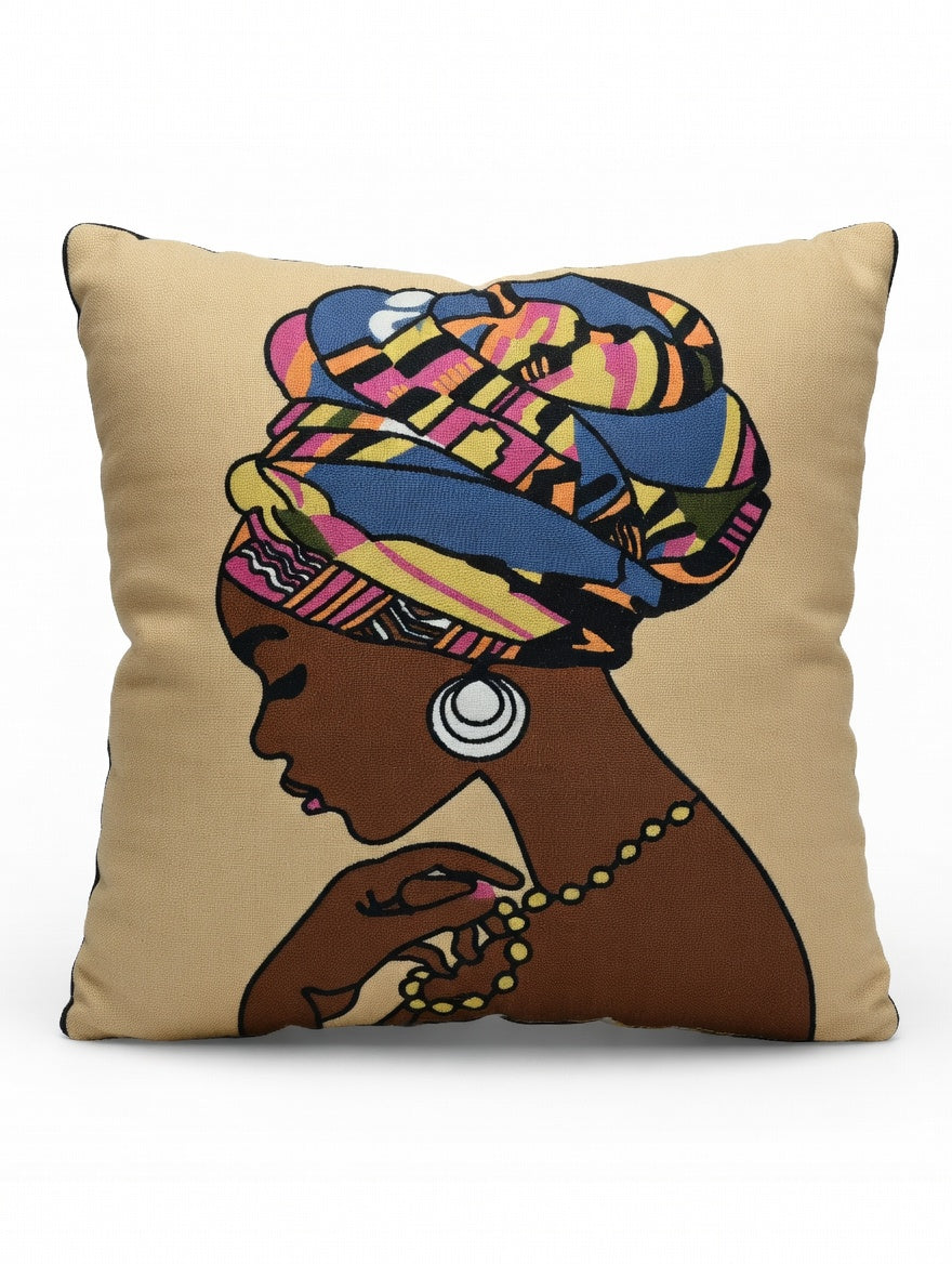 African Queen pillowcase